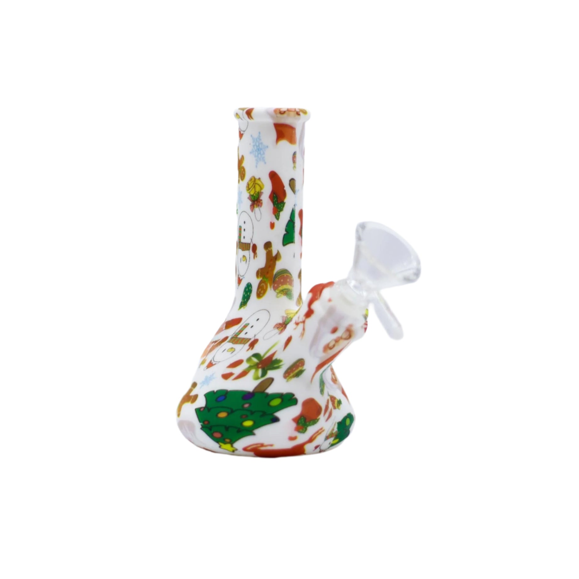 5" Hydrographic Mini Silicone Bong