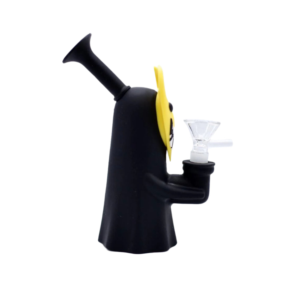 6" Devil Mask Silicone Bong