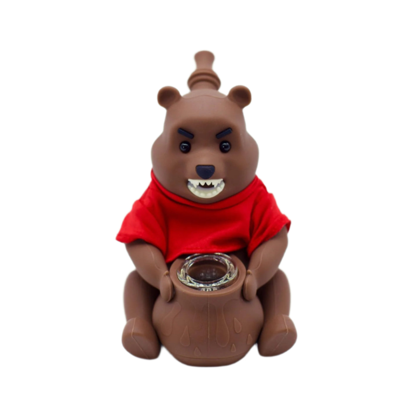5" Honey Bear Silicone Bong