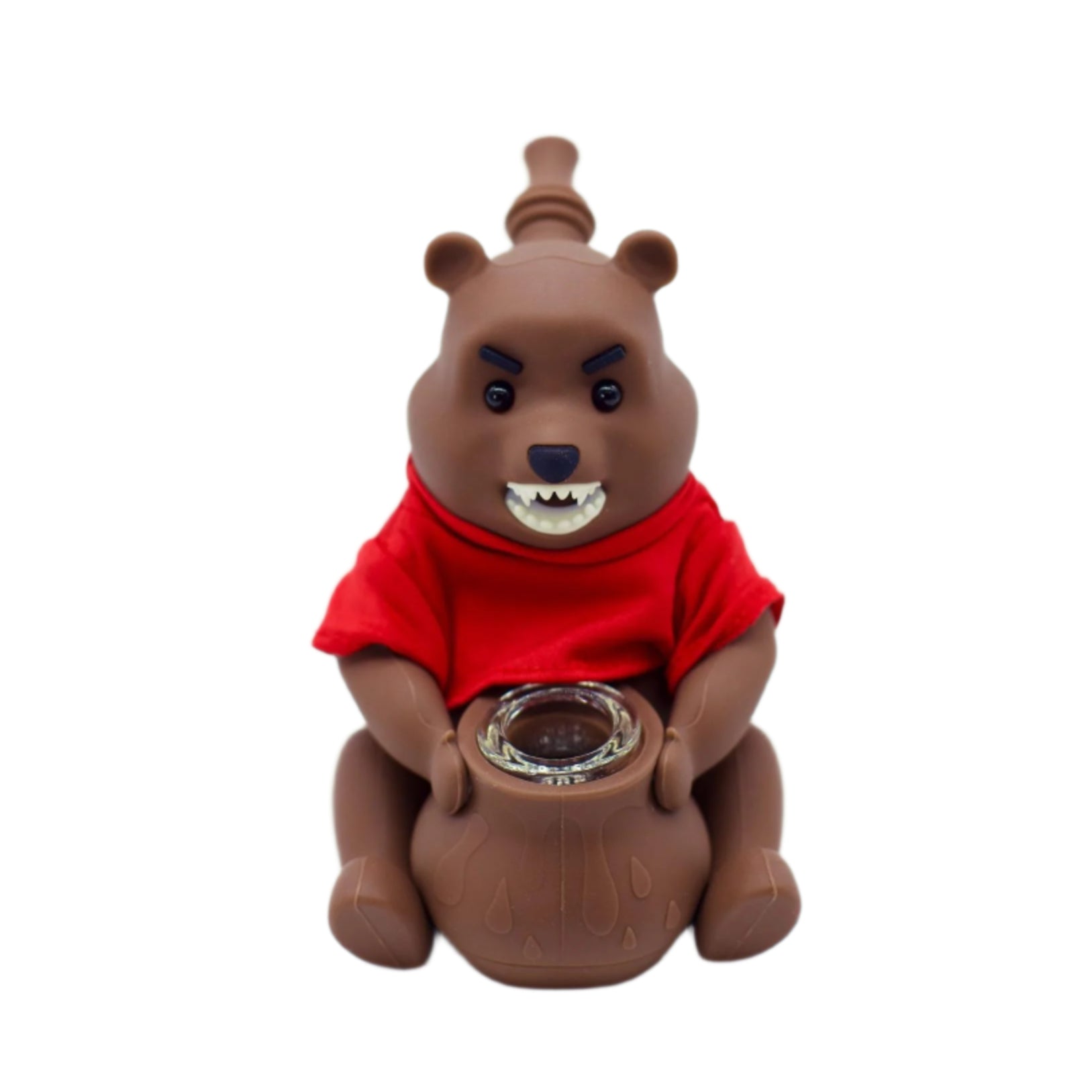 5" Honey Bear Silicone Bong