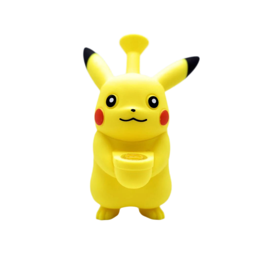 7" Pikachuu Silicone Bong