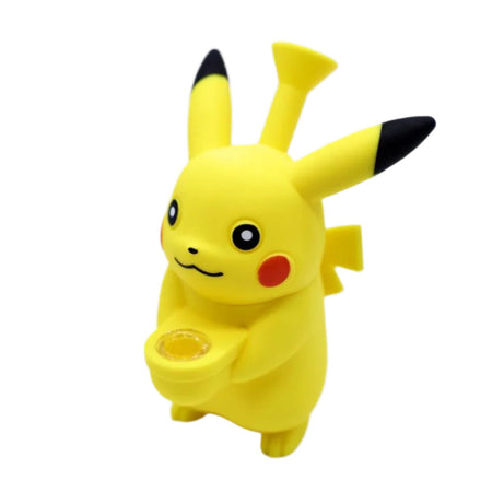 7" Pikachuu Silicone Bong