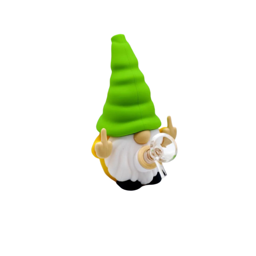 6" Chill Gnome Silicone Bong