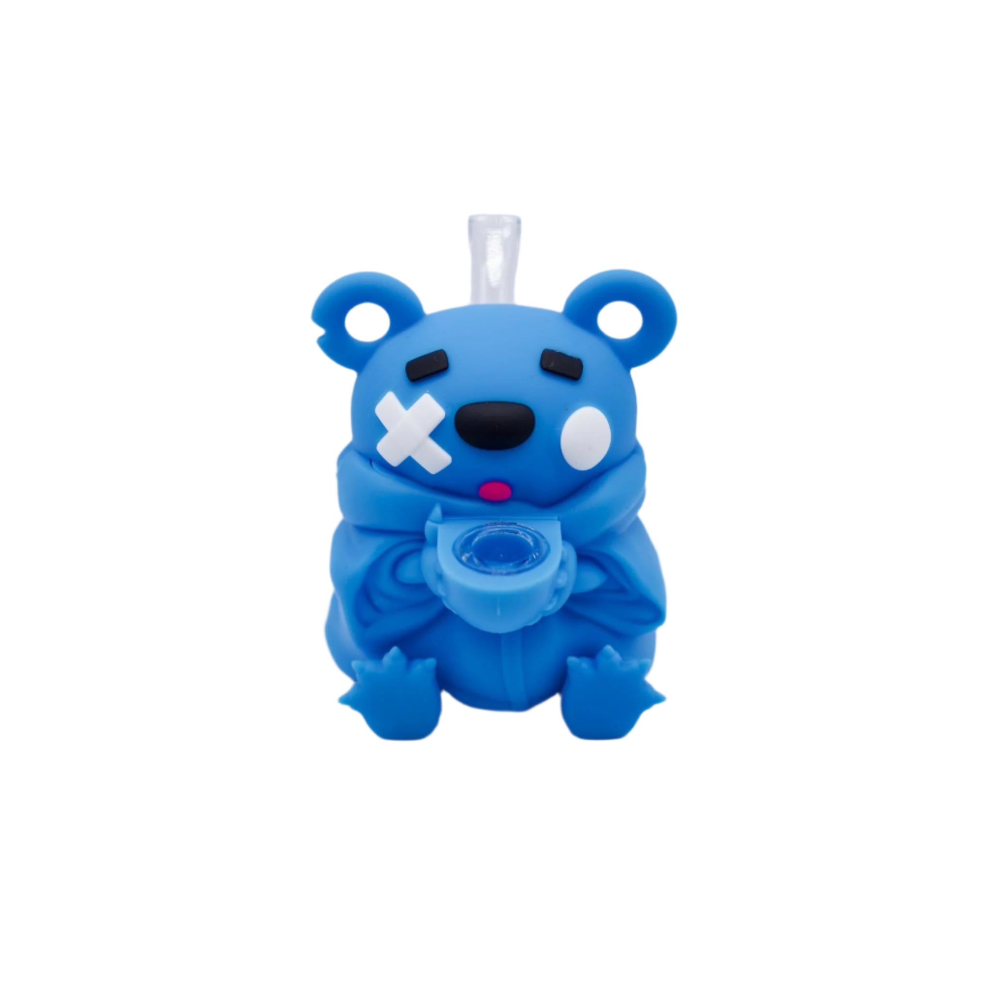 5" Bandit Bear Silicone Bong
