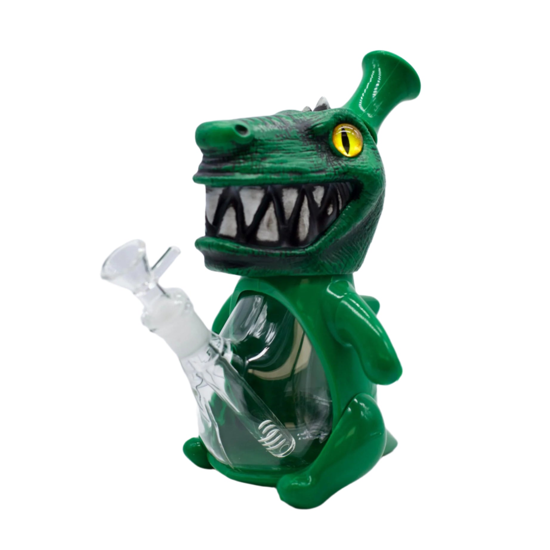 9" Dino-Rex Silicone Bong