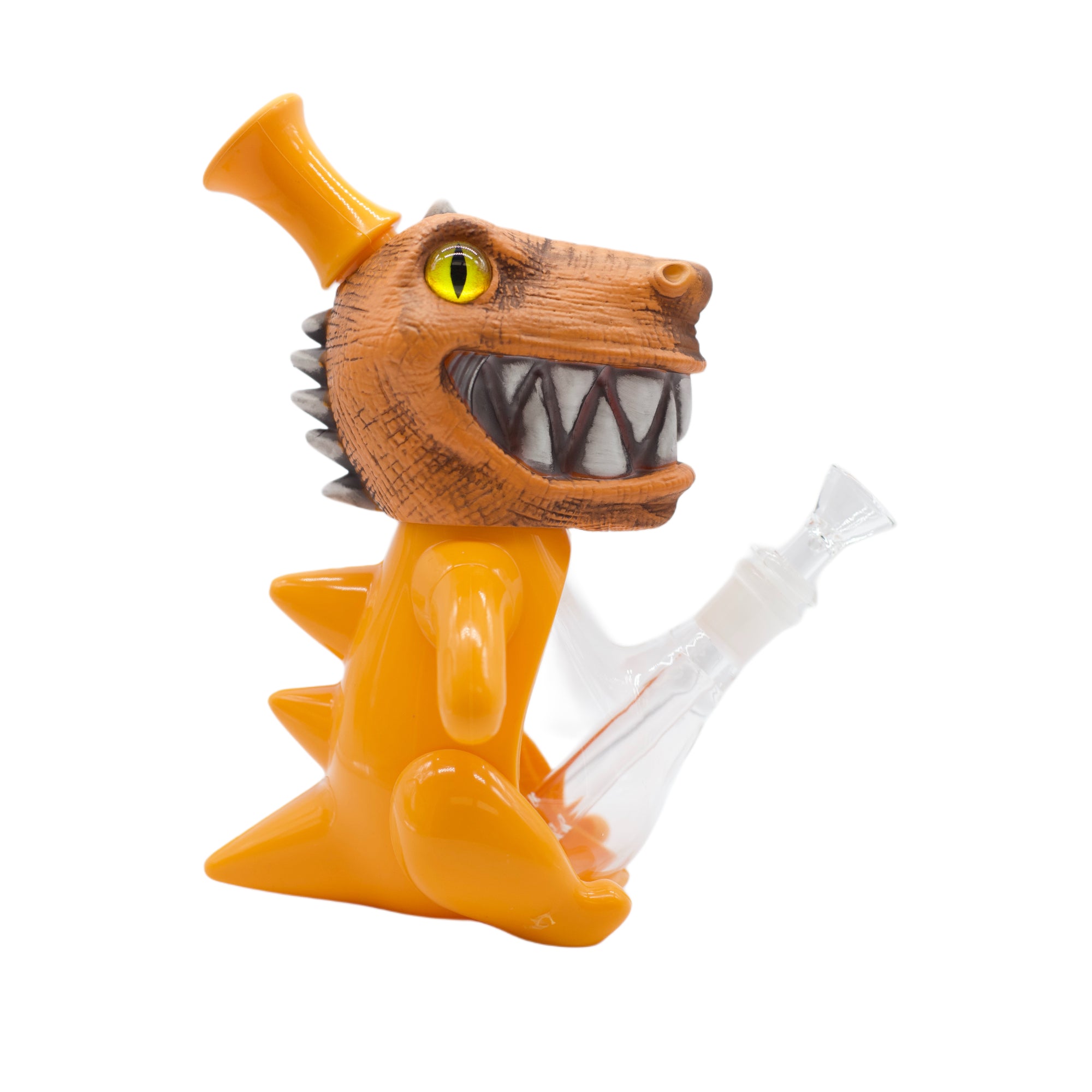 9" Dino-Rex Silicone Bong