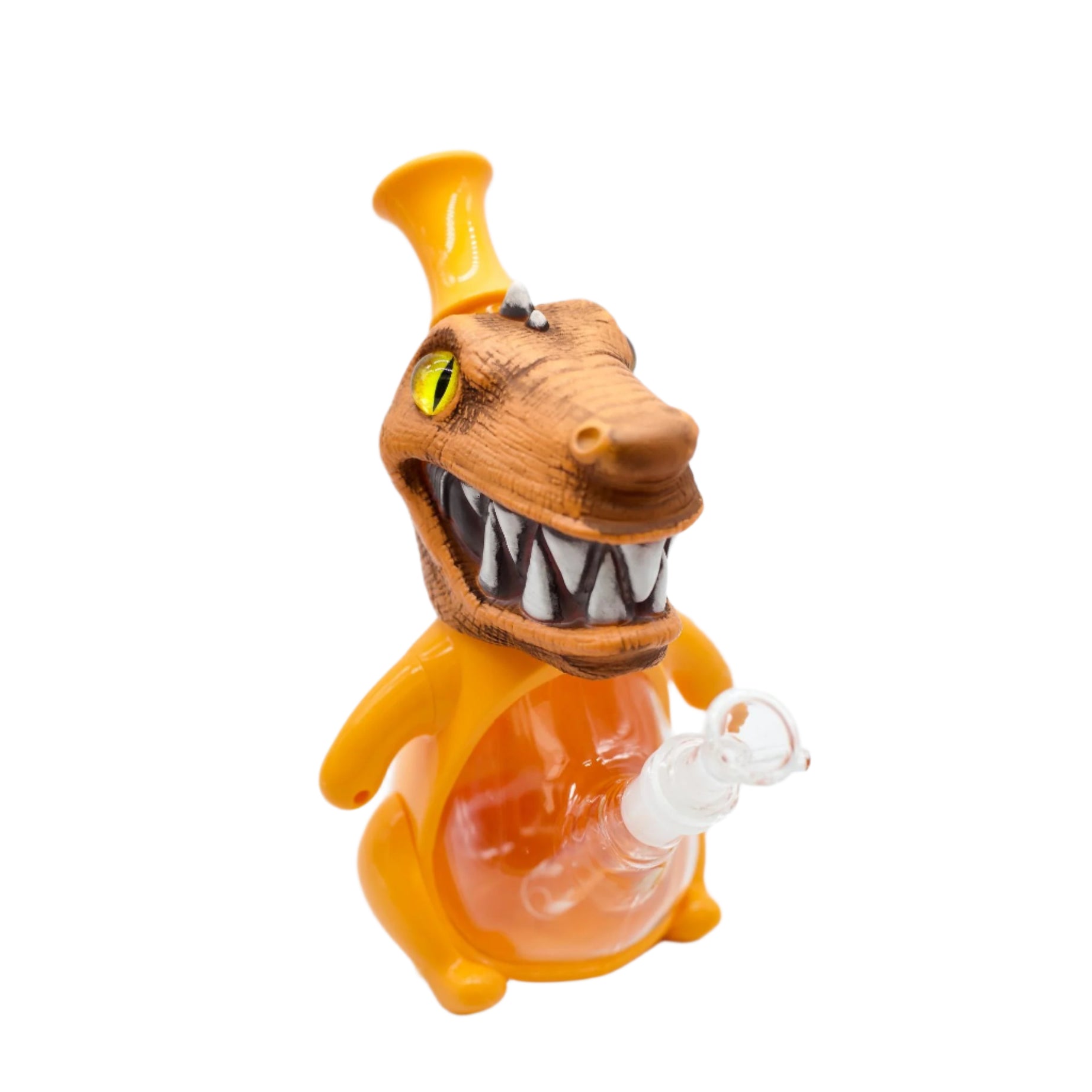 9" Dino-Rex Silicone Bong