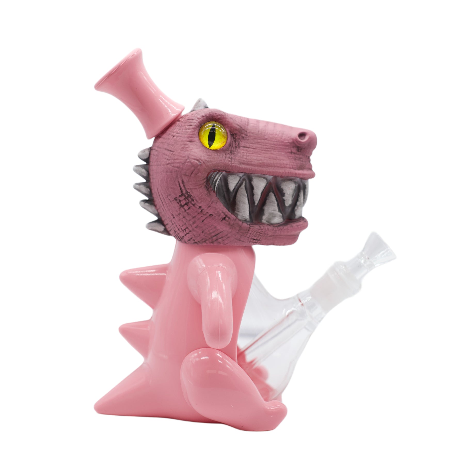 9" Dino-Rex Silicone Bong