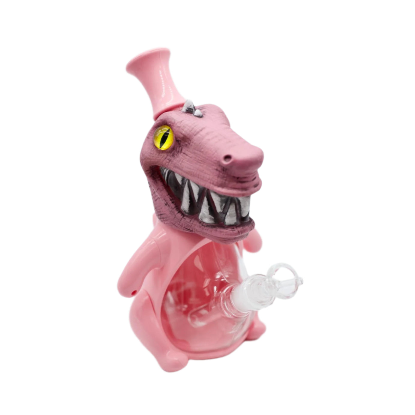 9" Dino-Rex Silicone Bong