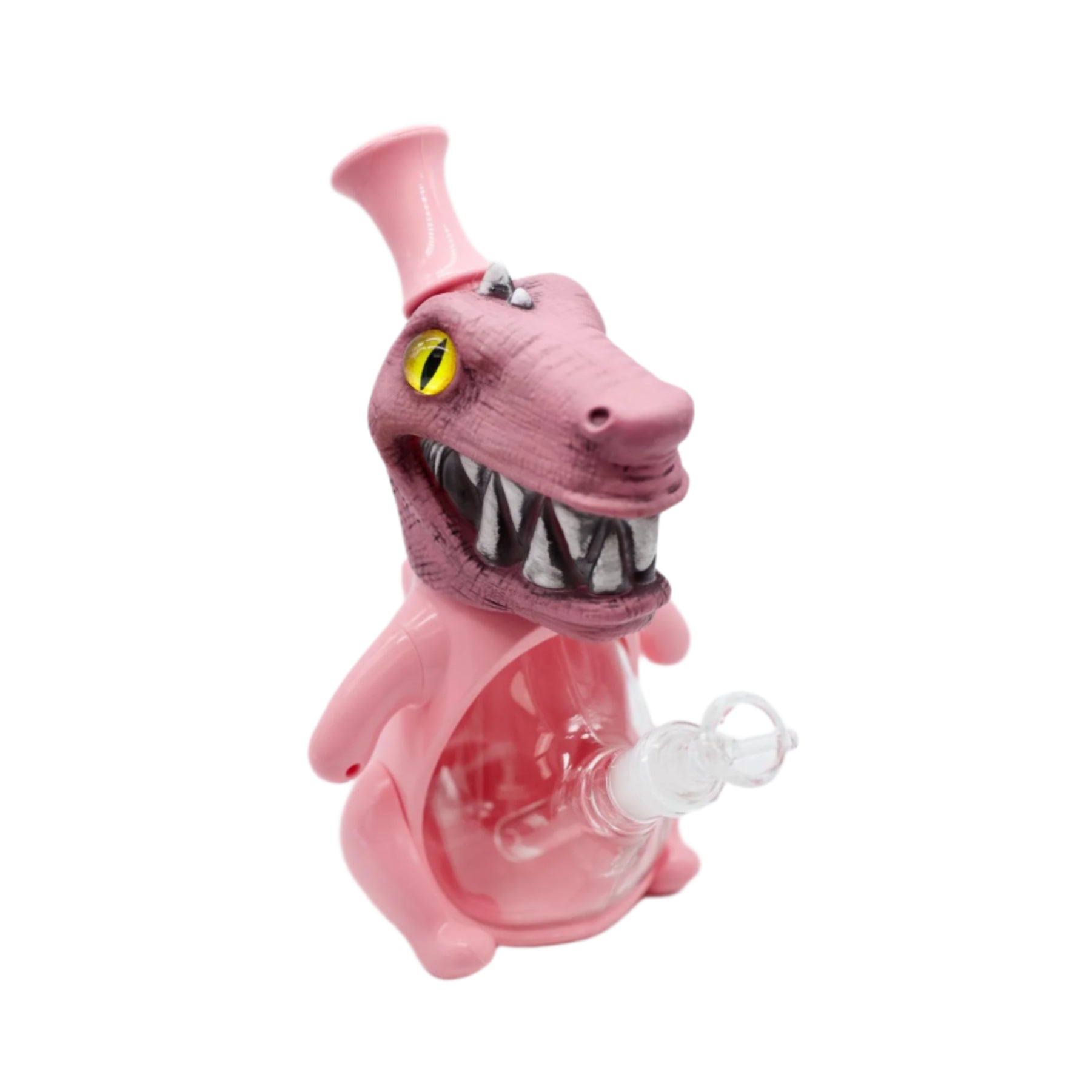 9" Dino-Rex Silicone Bong