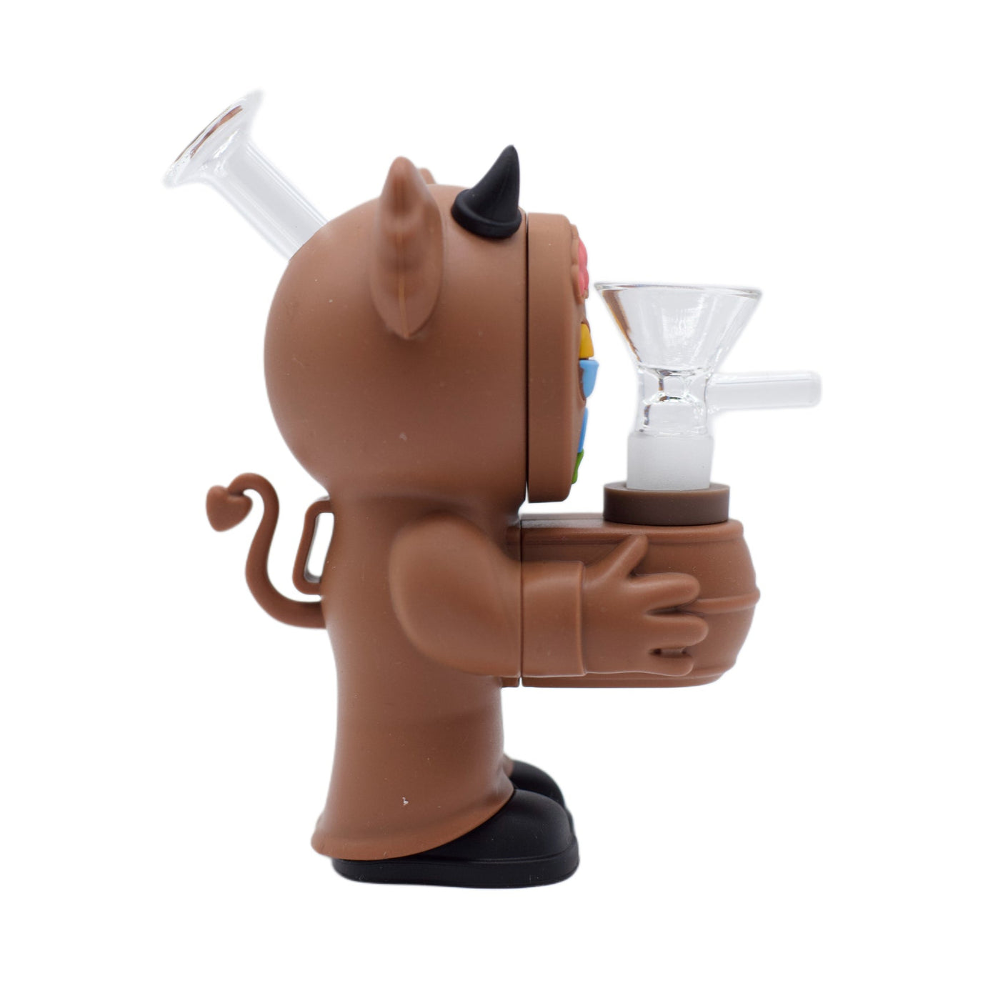 5" Zombie Gingerbread Silicone Bong