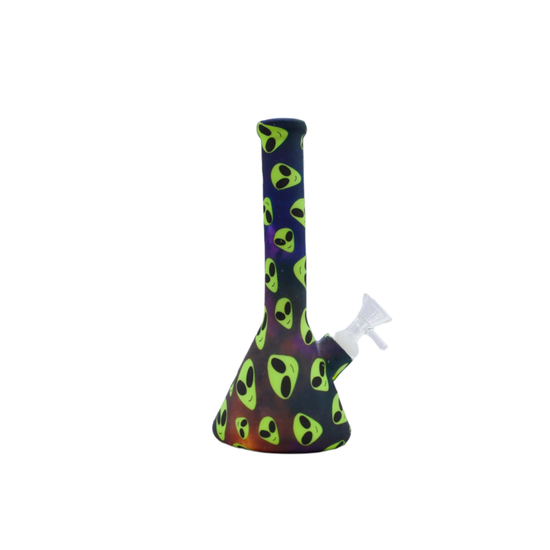 8" Hydrographic Beaker Silicone Bong