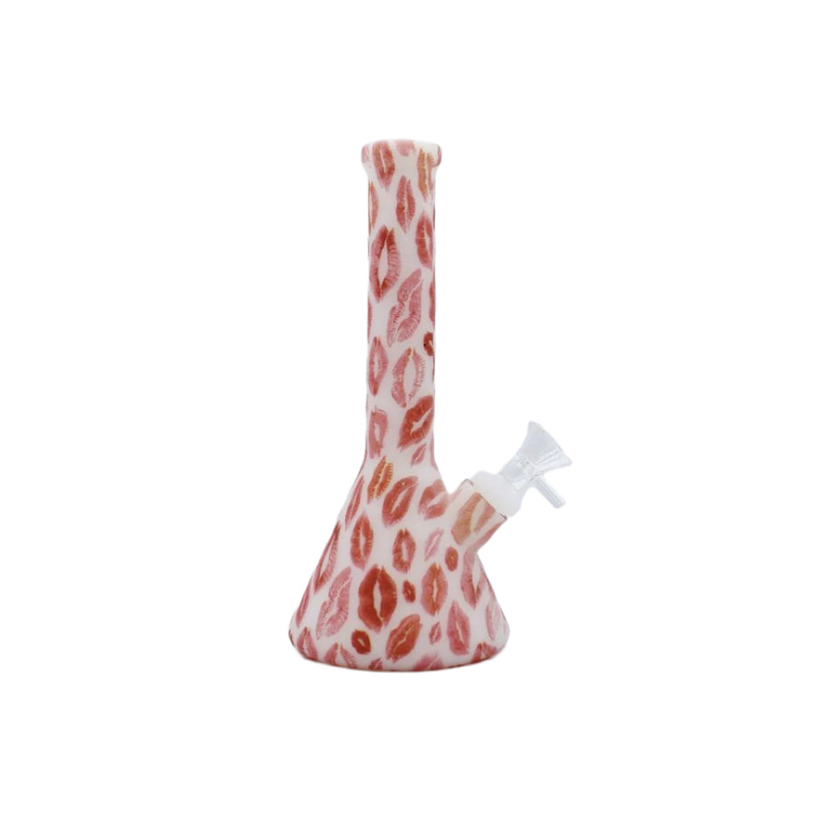 8" Hydrographic Beaker Silicone Bong