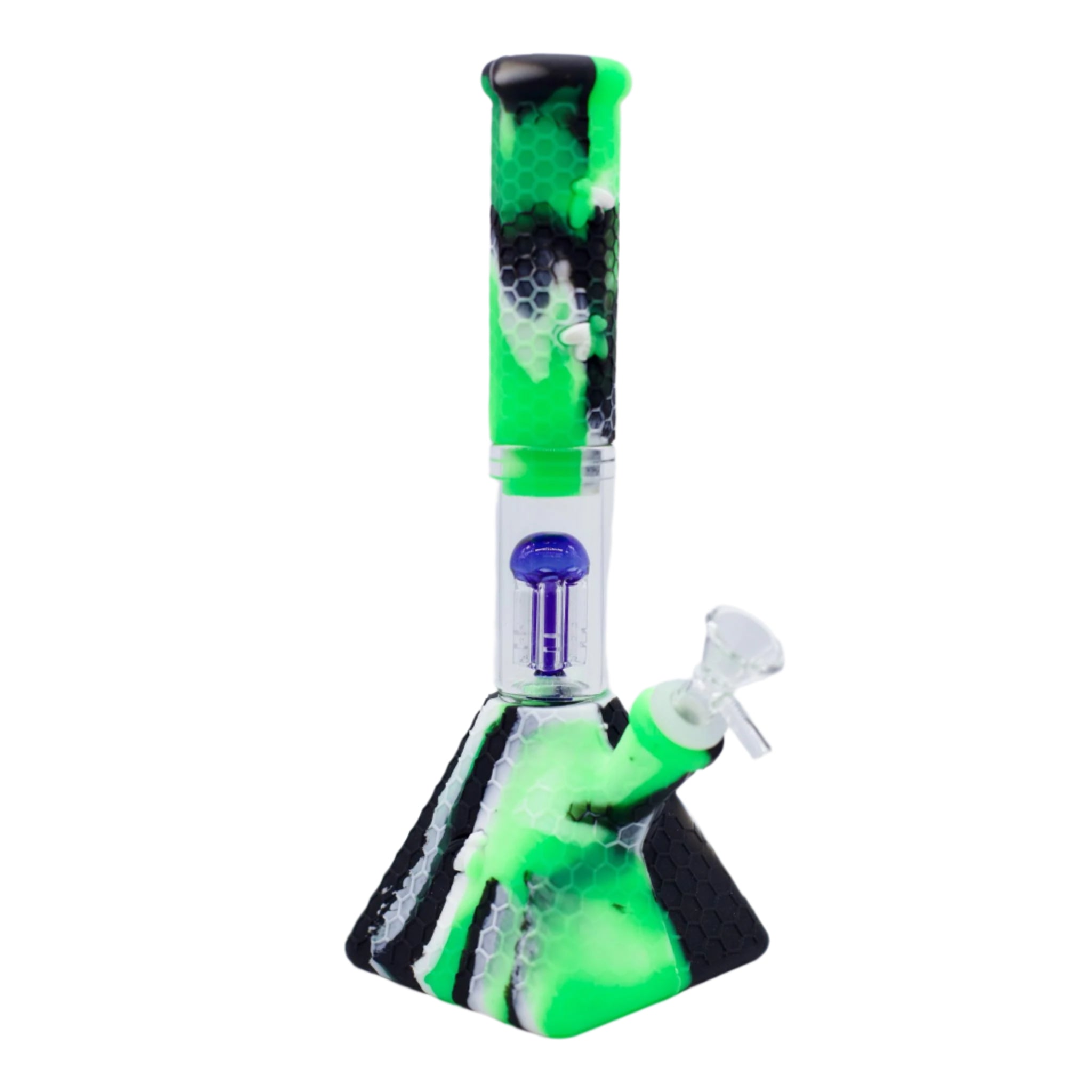 11" Pyramid Silicone Bong