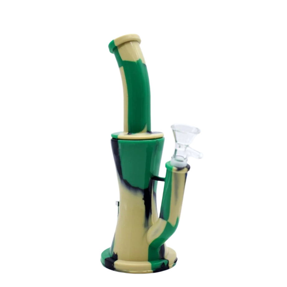 8" Hourglass Silicone Bong