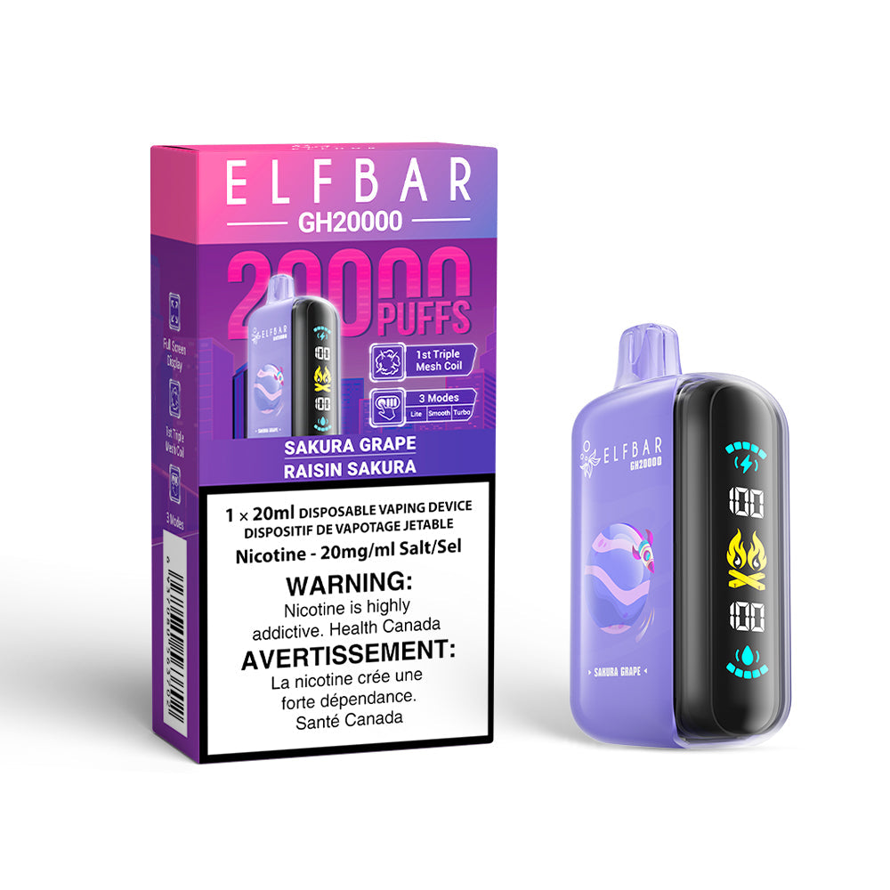 Elf Bar GH20K Disposable Vape [20MG] (5Pcs/Carton) [Federal]