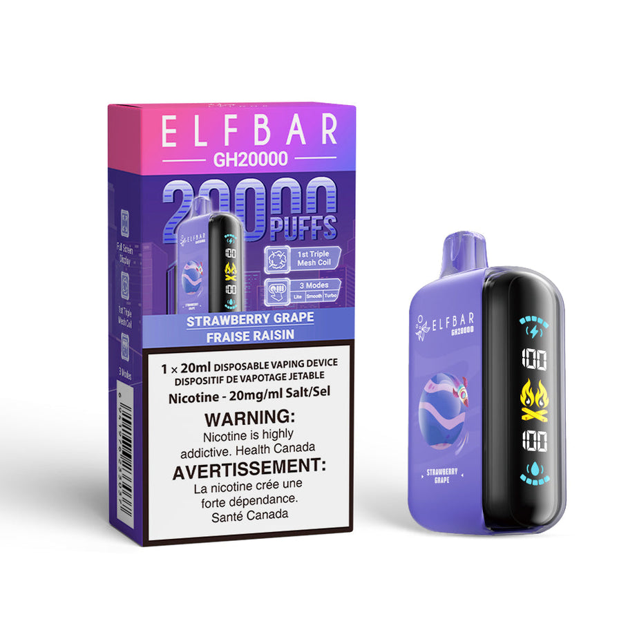 Elf Bar GH20K Disposable Vape [20MG] (5Pcs/Carton) [Federal]