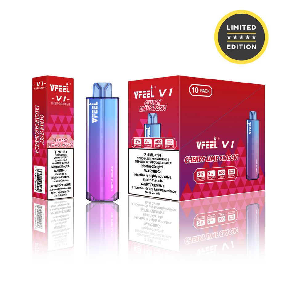 VFEEL V1 Disposable [20MG Intense] (10pcs/carton)