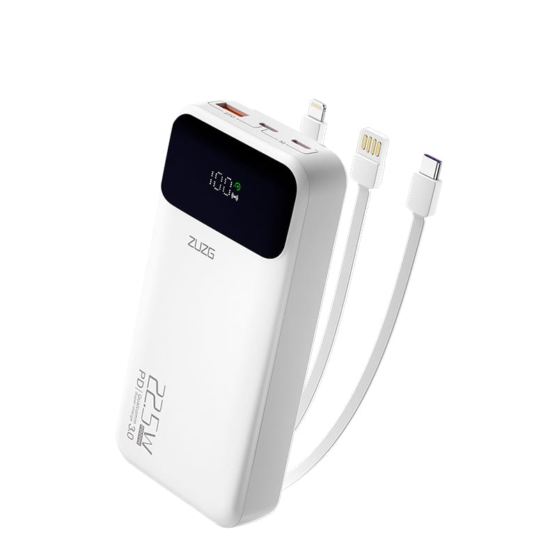 ZUZG 4in1 Type C/Lightning Digital Display 20,000mAh Power Bank – ZP-J41P