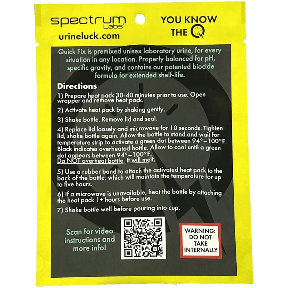 Urine Luck Quick Fix Plus - 3oz