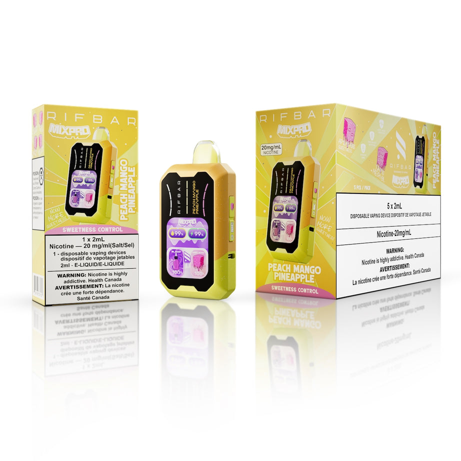 Rifbar MixPro 40k Disposable [20MG Intense] (5pc/Carton) [Federal]